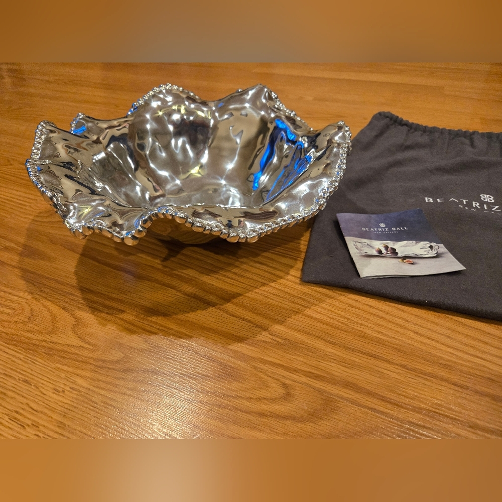 Beatriz Ball Organic Pearl Silver Bowl - Picture 4 of 10